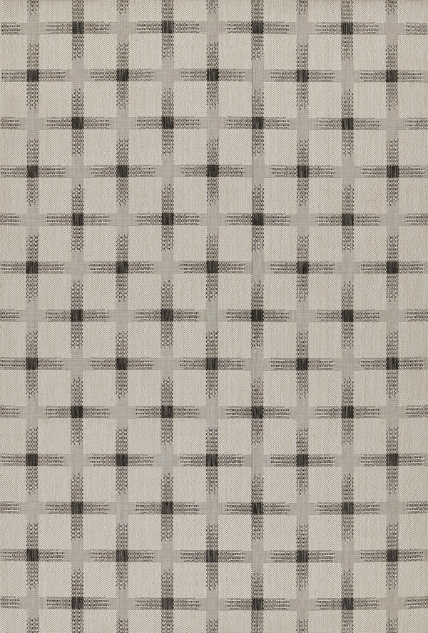 Momeni Riviera RV-08 Machine Made Contemporary Geometric Indoor/Outdoor Area Rug Ivory 9' x 12' RIVRARV-08IVY90C0