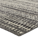 Jaipur Living Rize Jamaal RIZ11 Hand Knotted Handmade Indoor Persian Knot 4/18 Modern Rug Gray 9' x 12'