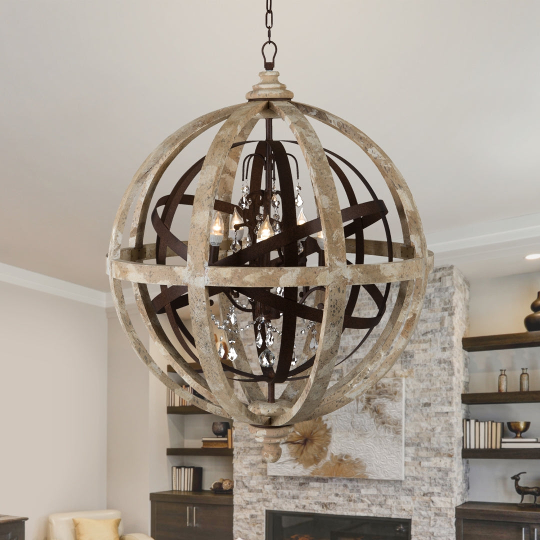 Yosemite Home Decor Campion Chandelier - Thumbnail 3