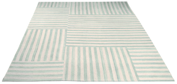 Safavieh Canyon Stripe Patch Hand Woven Wool Rug RLR2867A-1SQ