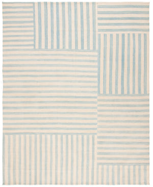 Safavieh Canyon Stripe Patch Hand Woven Wool Rug RLR2867A-1SQ