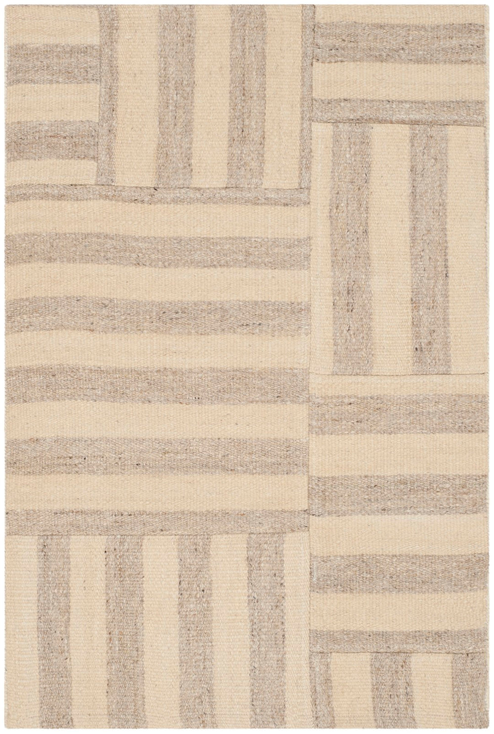 Safavieh Canyon Stripe Patch Hand Woven Wool Rug RLR2867D-10