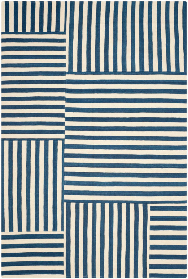 Safavieh Canyon Stripe Patch Hand Woven Wool Rug RLR2867E-1SQ