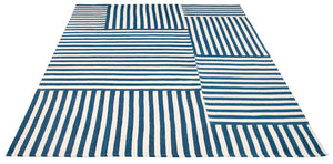 Safavieh Canyon Stripe Patch Hand Woven Wool Rug RLR2867E-1SQ