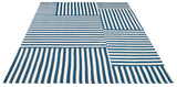 Safavieh Canyon Stripe Patch Hand Woven Wool Rug RLR2867E-1SQ