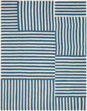 Safavieh Canyon Stripe Patch Hand Woven Wool Rug RLR2867E-1SQ