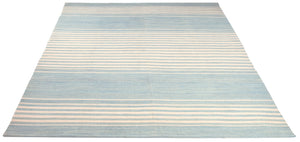 Safavieh Bluff Point Stripe Hand Woven Wool Rug RLR2869A-1SQ
