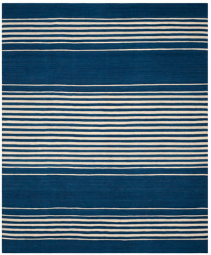 Safavieh Bluff Point Stripe Hand Woven Wool Rug RLR2869E-1SQ