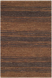 Cliff Stripe Hand Knotted 90% Jute and 10% Cotton Rug