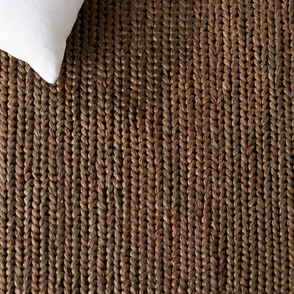 Safavieh Ponderosa Weave Hand Knotted 80% Jute and 20% Cotton Rug RLR3432B-1SQ