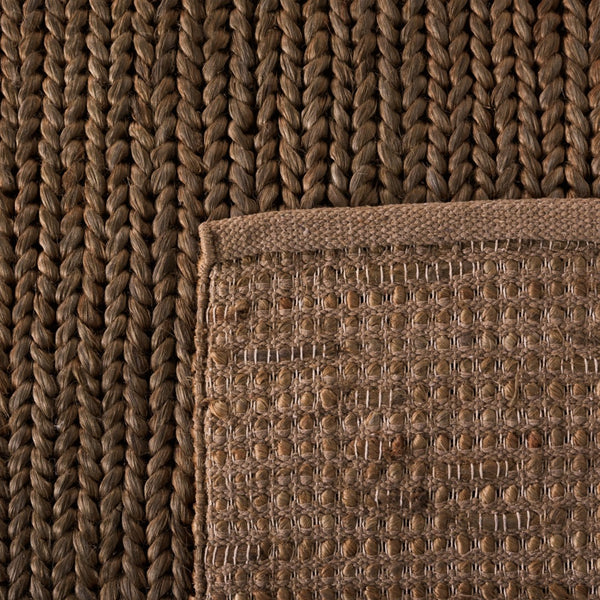 Safavieh Ponderosa Weave Hand Knotted 80% Jute and 20% Cotton Rug RLR3432B-1SQ