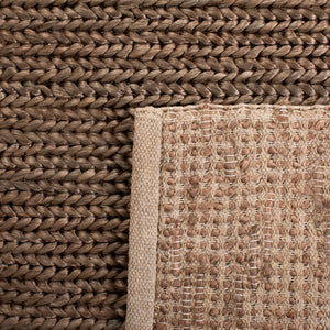 Safavieh Ponderosa Weave Hand Knotted 80% Jute and 20% Cotton Rug RLR3432B-1SQ