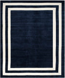 Fitzgerald Border Hand Knotted Wool Rug