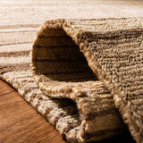 Safavieh Trade Route Stripe Hand Knotted 80% Jute and 20% Cotton Rug RLR5118A-2