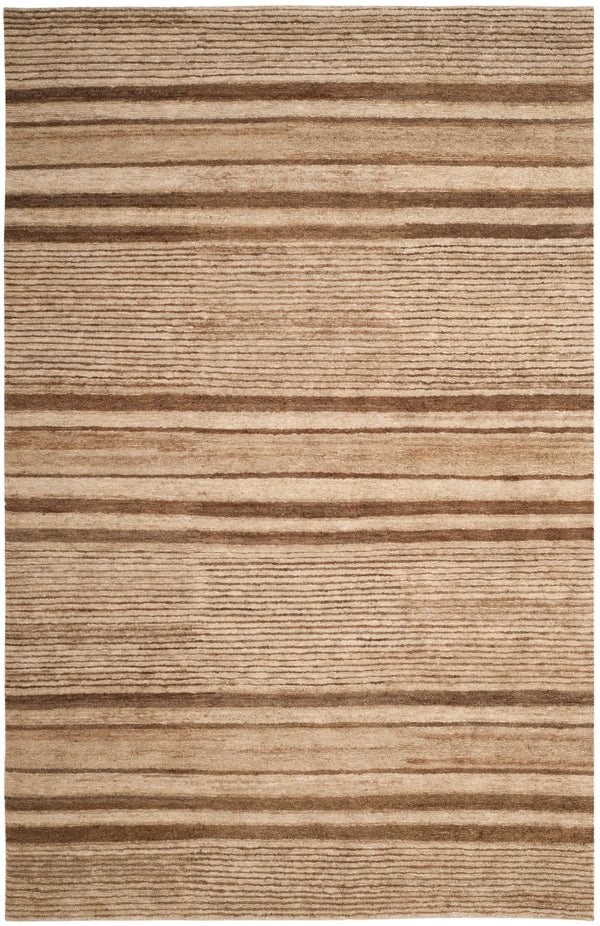 Safavieh Trade Route Stripe Hand Knotted 80% Jute and 20% Cotton Rug RLR5118A-2