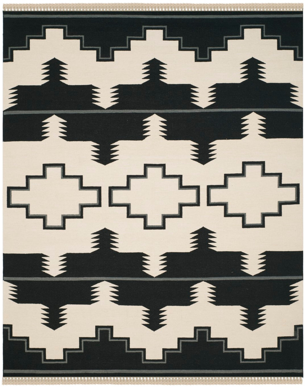 Safavieh Plains Creek Hand Knotted 80% Wool and 20% Cotton Rug RLR5851C-1SQ