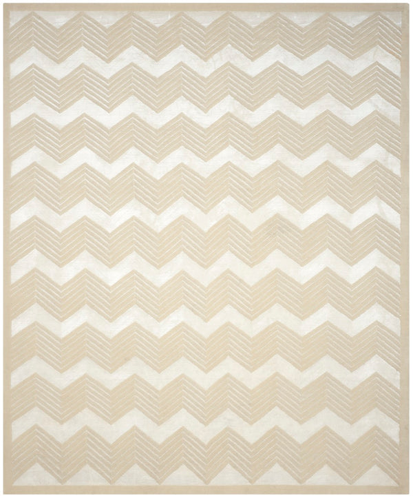 Safavieh Monroe Chevron HAND KNOTTED WOOL AND VISCOSE PILE Rug RLR6725A-11SQ