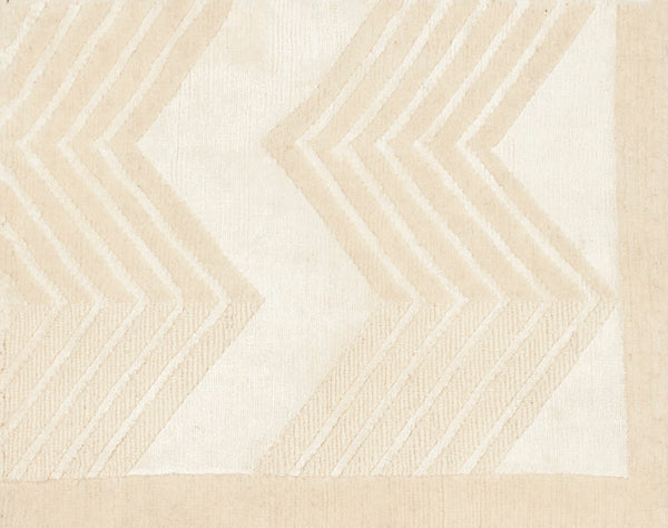 Safavieh Monroe Chevron HAND KNOTTED WOOL AND VISCOSE PILE Rug RLR6725A-11SQ
