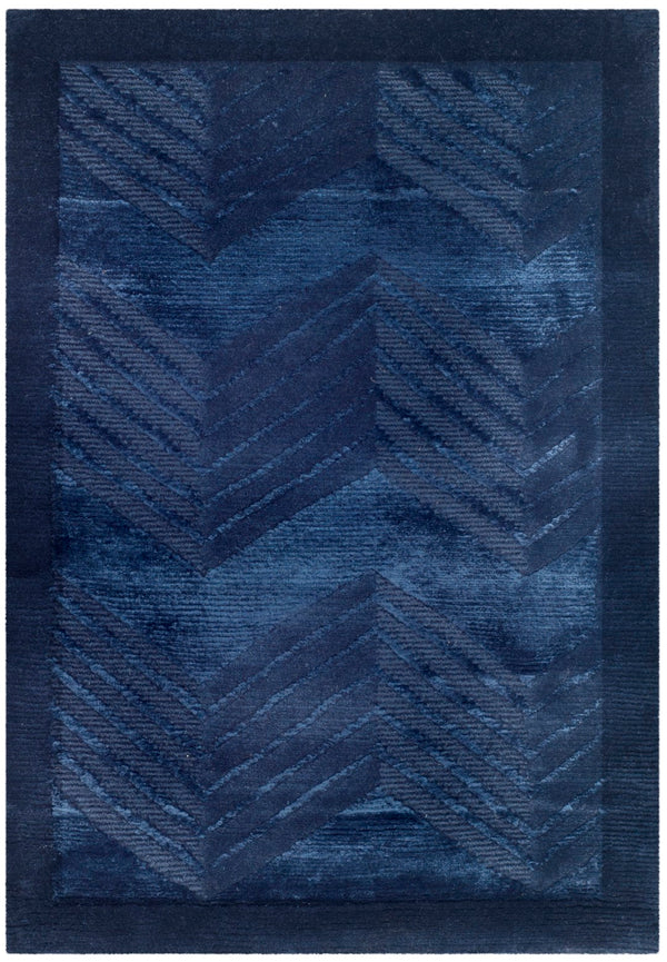 Safavieh Monroe Chevron HAND KNOTTED WOOL AND VISCOSE PILE Rug RLR6725D-1SQ