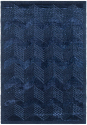 Safavieh Monroe Chevron HAND KNOTTED WOOL AND VISCOSE PILE Rug RLR6725D-1SQ