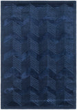 Safavieh Monroe Chevron HAND KNOTTED WOOL AND VISCOSE PILE Rug RLR6725D-1SQ