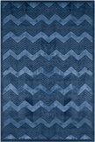 Safavieh Monroe Chevron HAND KNOTTED 50% Viscose and 50% Wool Rug RLR6725D-10