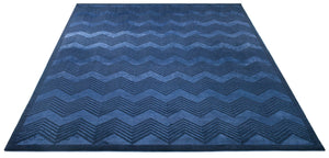 Safavieh Monroe Chevron HAND KNOTTED 50% Viscose and 50% Wool Rug RLR6725D-10