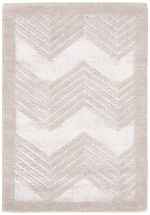 Safavieh Monroe Chevron HAND KNOTTED 50% Viscose and 50% Wool Rug RLR6725G-10
