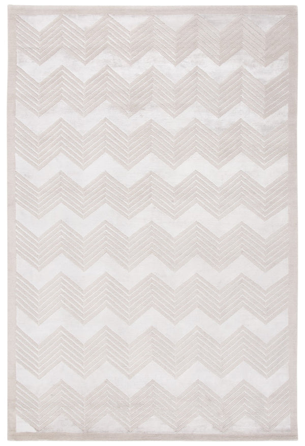 Safavieh Monroe Chevron HAND KNOTTED 50% Viscose and 50% Wool Rug RLR6725G-10