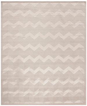Safavieh Monroe Chevron HAND KNOTTED 50% Viscose and 50% Wool Rug RLR6725G-10