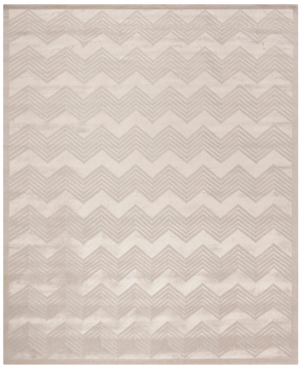 Safavieh Monroe Chevron HAND KNOTTED 50% Viscose and 50% Wool Rug RLR6725G-10
