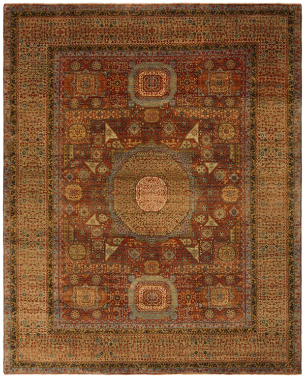 Safavieh Lourens Hand Knotted 80% Wool and 20% Cotton Rug RLR9552A-10