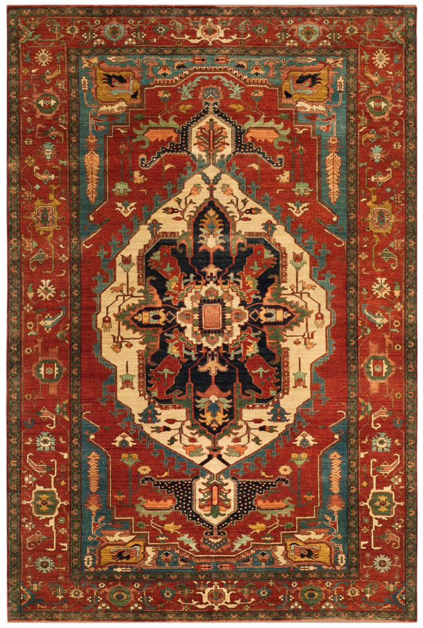 Safavieh Gawsworth Hand Knotted 80% Wool and 20% Cotton Rug RLR9553A-9