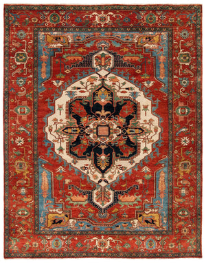 Safavieh Gawsworth Hand Knotted 80% Wool and 20% Cotton Rug RLR9553A-9