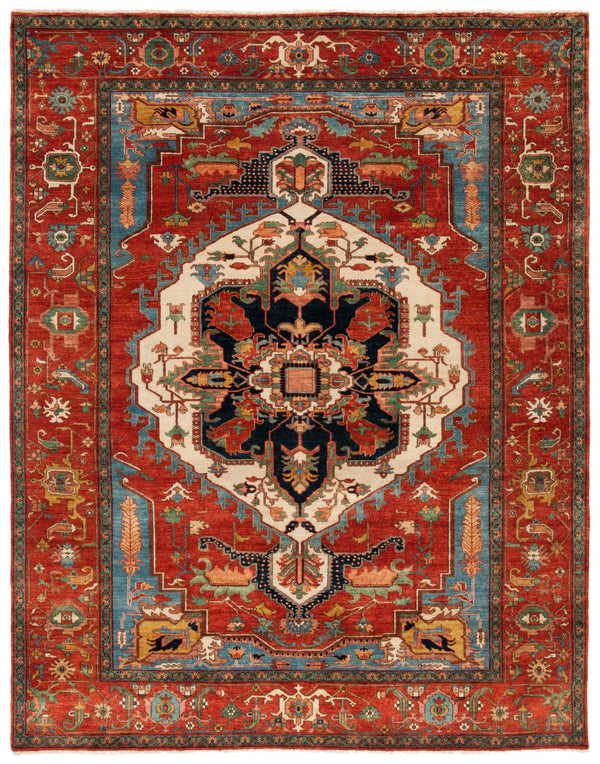 Safavieh Gawsworth Hand Knotted 80% Wool and 20% Cotton Rug RLR9553A-9