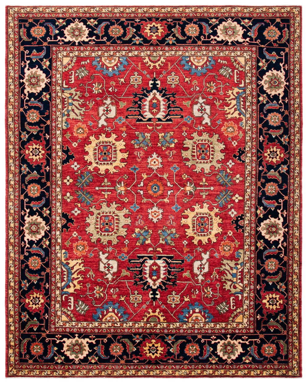 Safavieh Canterbury Hand Knotted 100% Wool Pile Traditional Rug RLR9690A-9