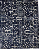 Remmy 3516F Machine Made Abstract Polypropylene / Polyester Rug