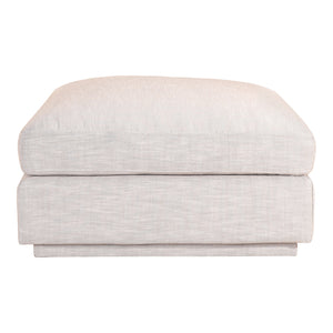 Moe's Home Justin Ottoman Taupe