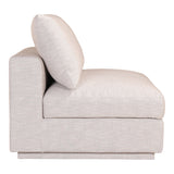 Moe's Home Justin Slipper Chair Taupe