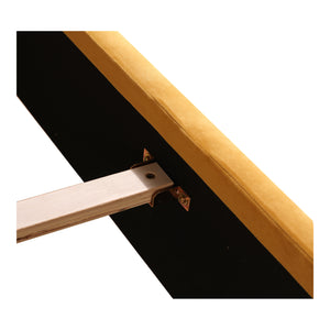 Moe's Home Samara Queen Bed Mustard