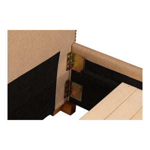 Zale Queen Bed Oatmeal