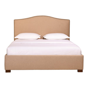 Zale King Bed Oatmeal