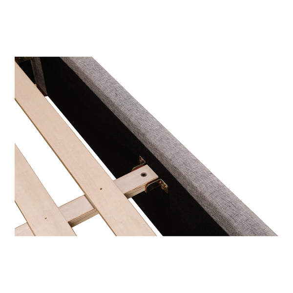 Moe's Home Takio Queen Bed Light Grey