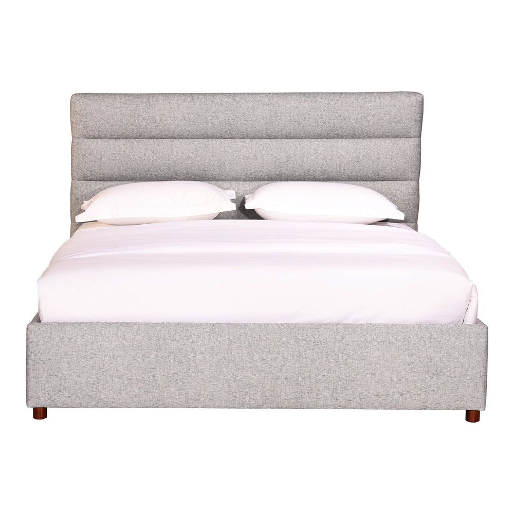 Moe's Home Takio King Bed Light Grey