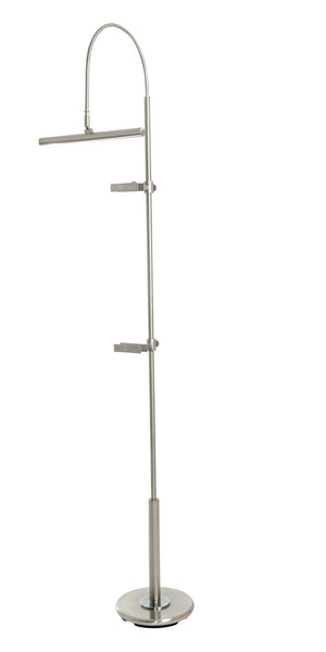 River North Task Lamp Black/Satin Brass House of Troy RN302-SN