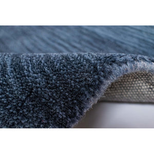 Trans-Ocean Liora Manne Arca Ombre Contemporary Indoor Hand Loomed 100% Wool Rug Denim 8'3" x 11'6"