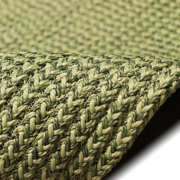 Trans-Ocean Liora Manne Calais Solid Casual Indoor/Outdoor Machine Made 100% Polypropylene Pile Rug Green 8'3" x 11'6"