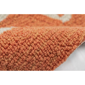 Trans-Ocean Liora Manne Capri Starfish Casual Indoor/Outdoor Hand Tufted 80% Polyester/20% Acrylic Rug Coral 7'6" x 9'6"