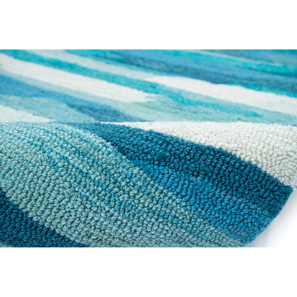 Trans-Ocean Liora Manne Capri Cloud Casual Indoor/Outdoor Hand Tufted 80% Polyester/20% Acrylic Rug Aruba 7'6" x 9'6"