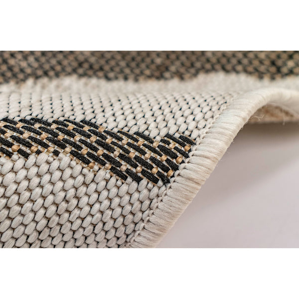 Trans-Ocean Liora Manne Carmel Zebra Casual Indoor/Outdoor Power Loomed 87% Polypropylene/13% Polyester Rug Sand 7'10" x 9'10"